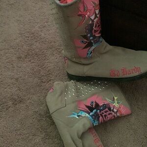 Ed Hardy Boots(Vintage)